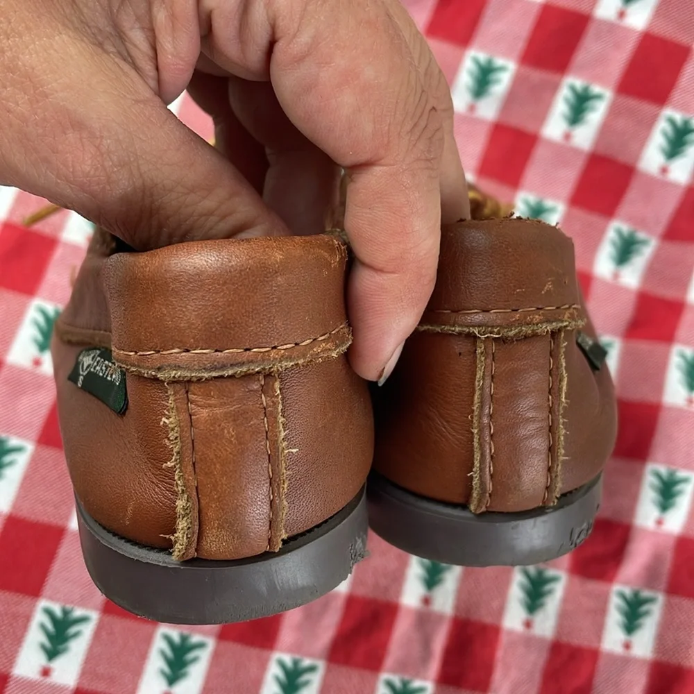 Vintage Eastland Brown Moccasins with Classic Design